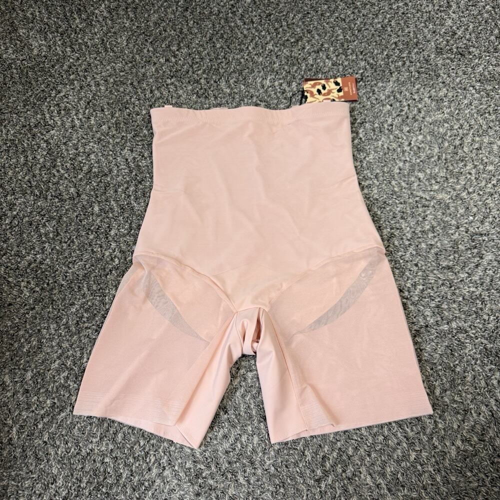 Honeylove Super Power Short Sculpt Wear 3X NO STRAP Tan Pink NUDE Shapewear NEW